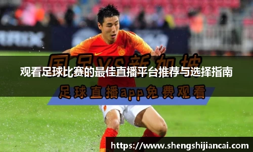 观看足球比赛的最佳直播平台推荐与选择指南