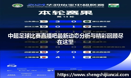 中超足球比赛直播吧最新动态分析与精彩回顾尽在这里