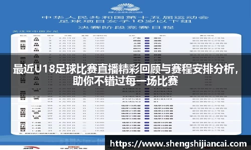 最近U18足球比赛直播精彩回顾与赛程安排分析，助你不错过每一场比赛